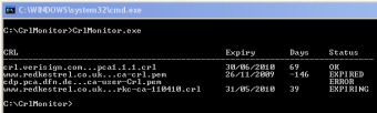 CrlMonitor Console